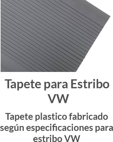 Tapete para Estribo Automotriz