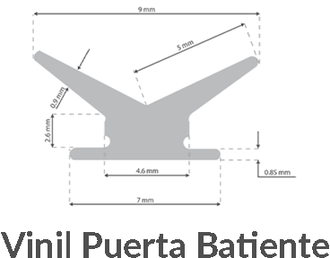Vinil Puerta Batiente
